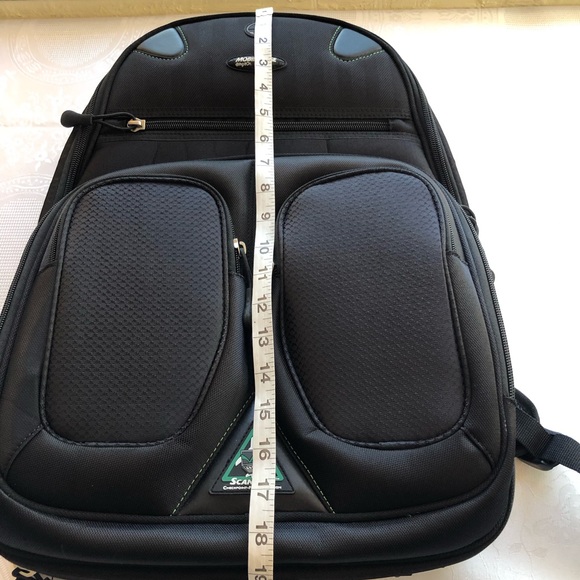 ModileEdge ScanFast Black Backpack CheckPoint Friendly Design DuPont Sorona Bag - Picture 7 of 16